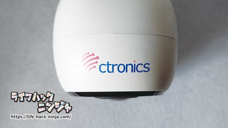 ctronics ソーラー防犯カメラ