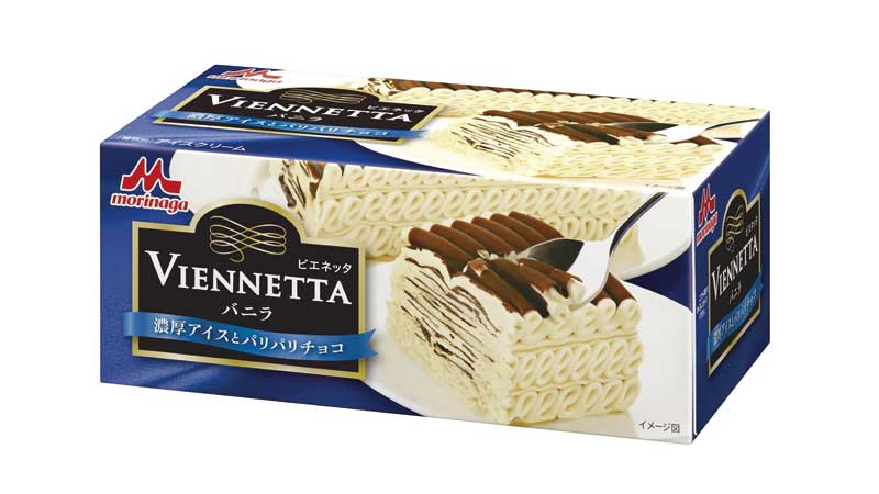 森永乳業のケーキアイス「ビエネッタ」