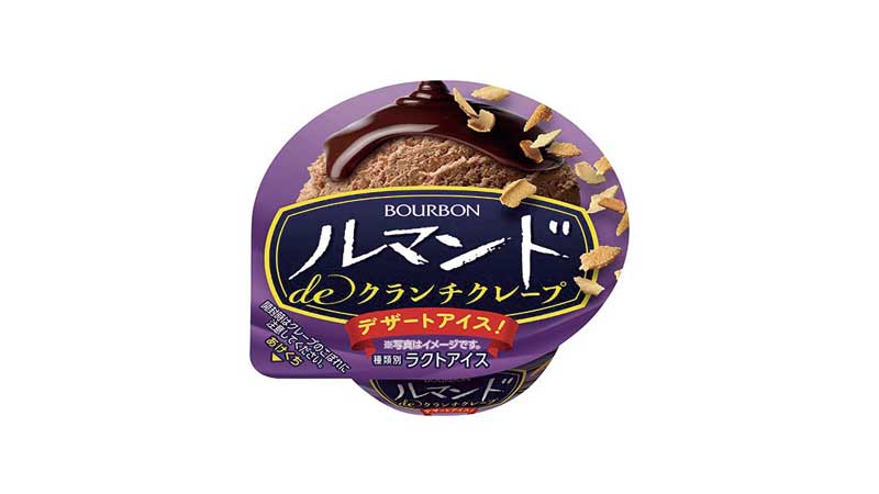 ブルボン「ルマンドdeクランチクレープ」