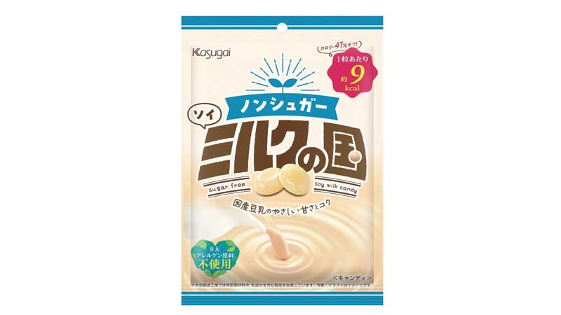 春日井製菓「ノンシュガー ソイミルクの国」