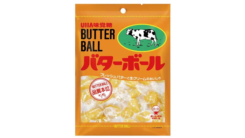 【飴】UHA味覚糖「バターボール」
