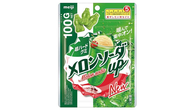 【グミ】明治「メロンアップ」