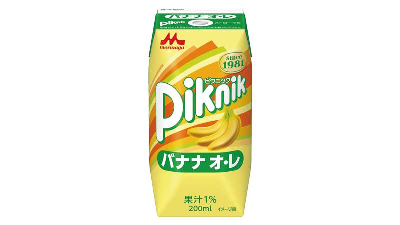 【バナナオレ】森永「ピクニック バナナオ・レ」